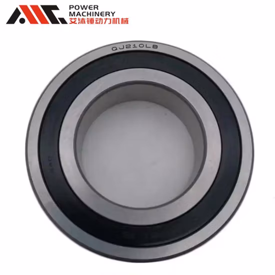 Rolamentos de esferas de contato angular Qj210lb Qj210llb para o setor automotivo